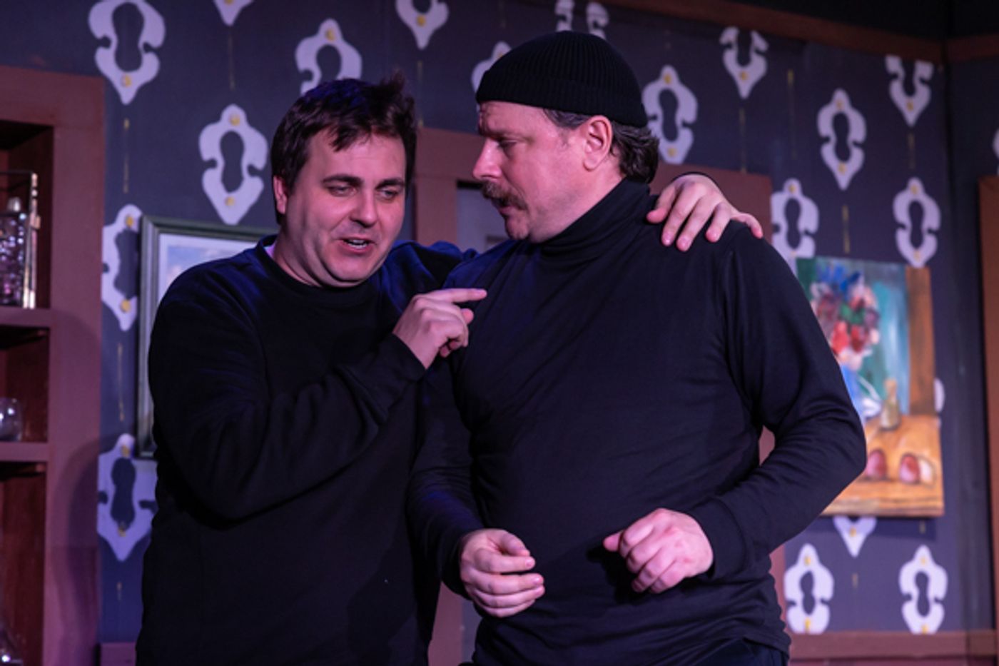 Photos: First Look At The Alcove Dinner Theatre and Bruce Jacklin & Company's LIE, CHEAT & GENUFLECT Photos: First Look At The Alcove Dinner Theatre and Bruce Jacklin & Company's LIE, CHEAT & GENUFLECT Image