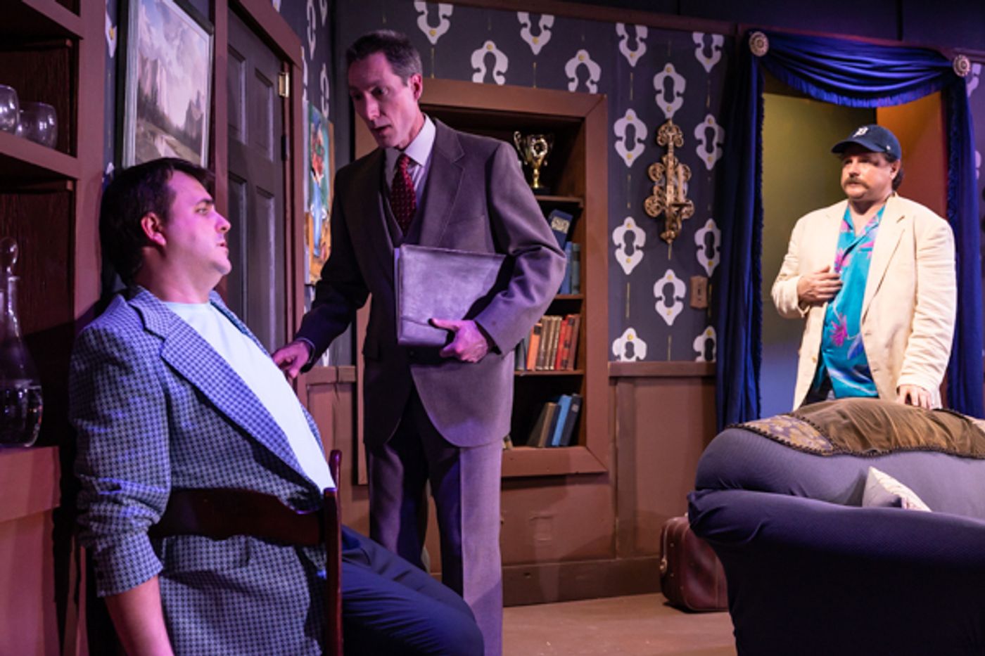 Photos: First Look At The Alcove Dinner Theatre and Bruce Jacklin & Company's LIE, CHEAT & GENUFLECT Photos: First Look At The Alcove Dinner Theatre and Bruce Jacklin & Company's LIE, CHEAT & GENUFLECT Image