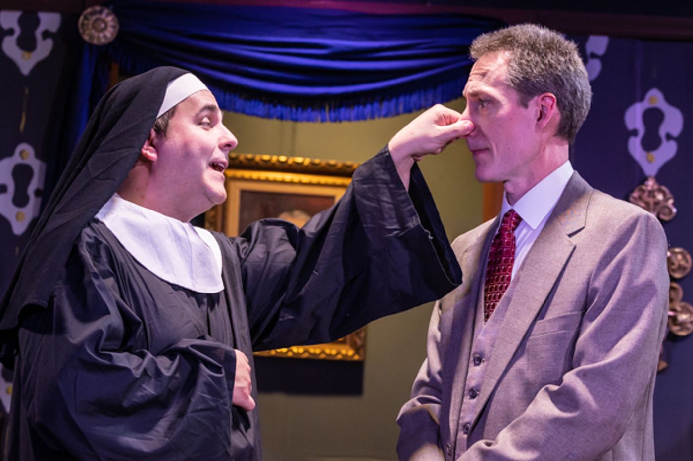 Photos: First Look At The Alcove Dinner Theatre and Bruce Jacklin & Company's LIE, CHEAT & GENUFLECT Photos: First Look At The Alcove Dinner Theatre and Bruce Jacklin & Company's LIE, CHEAT & GENUFLECT Image