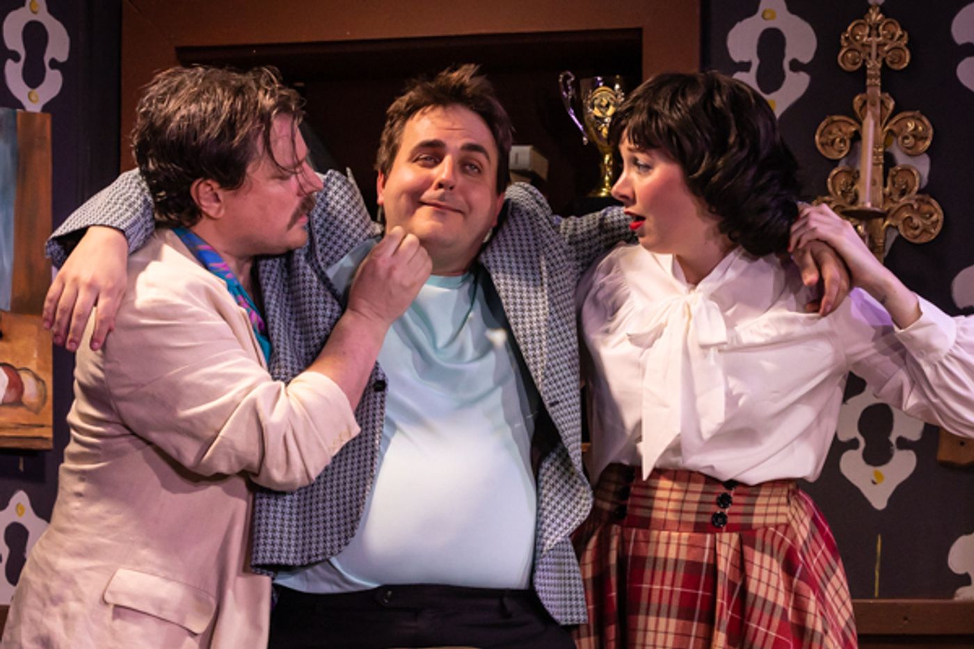 Photos: First Look At The Alcove Dinner Theatre and Bruce Jacklin & Company's LIE, CHEAT & GENUFLECT Photos: First Look At The Alcove Dinner Theatre and Bruce Jacklin & Company's LIE, CHEAT & GENUFLECT Image