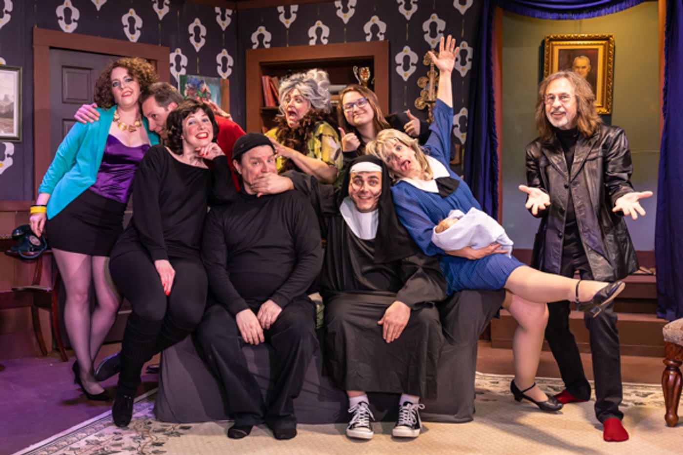 Photos: First Look At The Alcove Dinner Theatre and Bruce Jacklin & Company's LIE, CHEAT & GENUFLECT Photos: First Look At The Alcove Dinner Theatre and Bruce Jacklin & Company's LIE, CHEAT & GENUFLECT Image