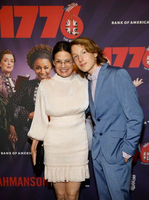 Suzanne Cryer and son Charlie @ BroadwayWorld Suzanne Cryer and son Charlie Photo