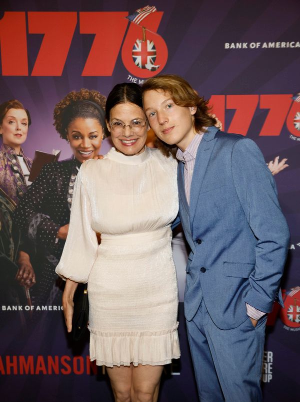Suzanne Cryer and son Charlie  Photo