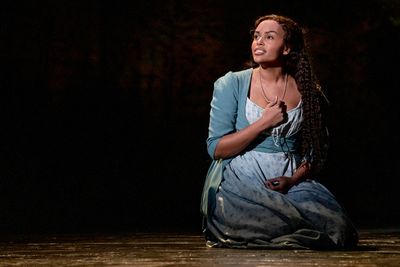 Haley Dortch in Les Misérables. Photo by Matthew Murphy & Evan Zimmerman for MurphyM Photo