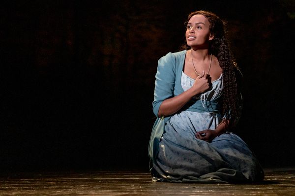 Haley Dortch in Les Misérables. Photo by Matthew Murphy & Evan Zimmerman for MurphyM Photo