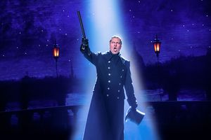 Preston Truman Boyd in Les Misérables. Photo by Matthew Murphy & Evan Zimmerman for  Photo