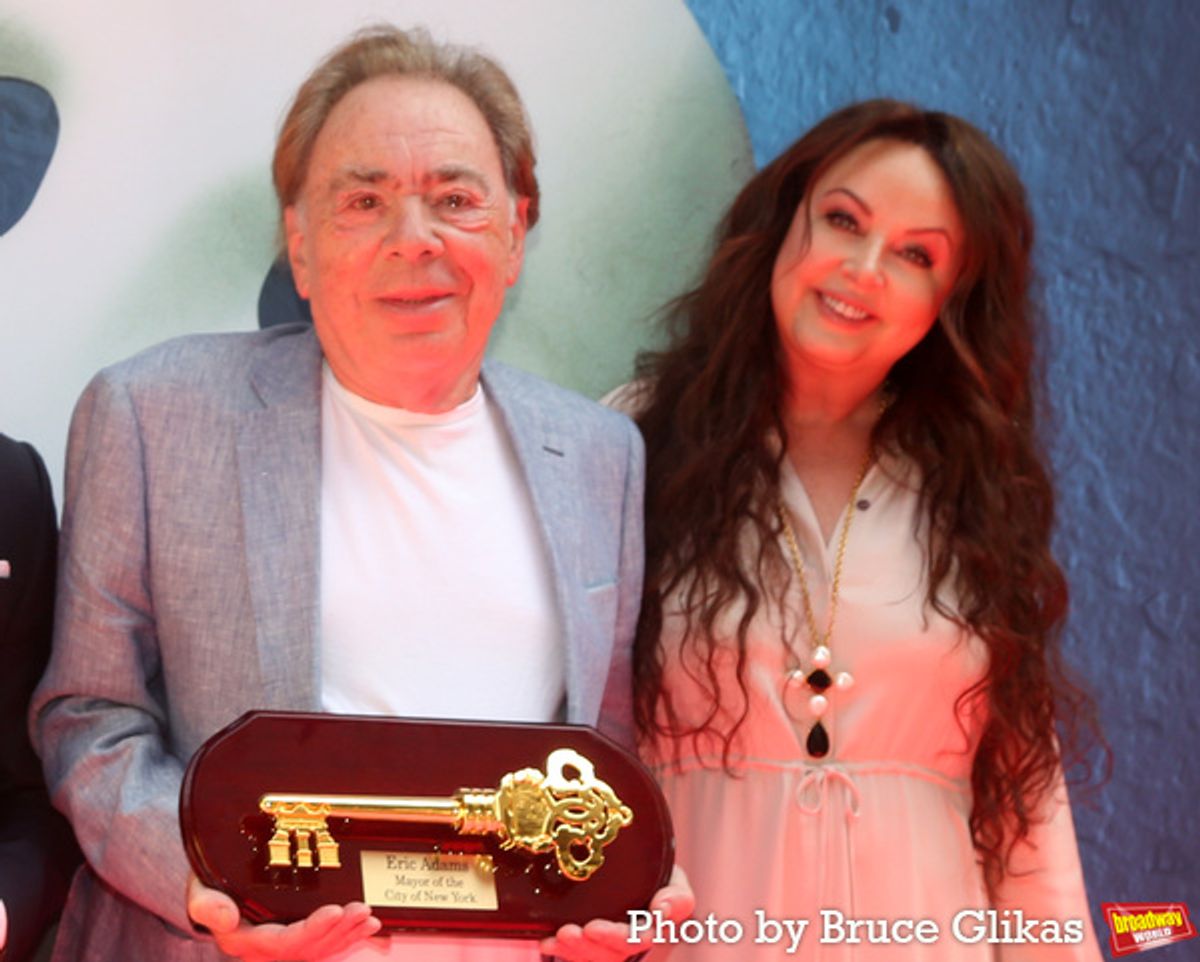 Sir Andrew Lloyd Webber and Sarah Brightman at 