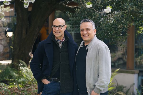 Stanley Tucci and Joe Russo Photo