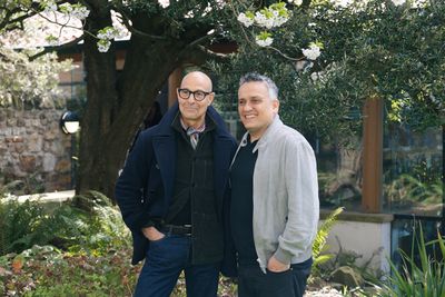 Stanley Tucci and Joe Russo Photo