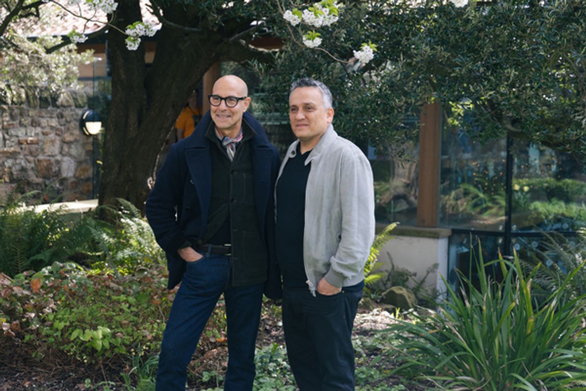 Stanley Tucci and Joe Russo at 