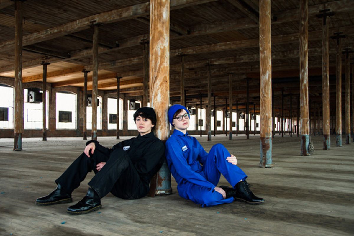 Brayden Lawrence and Ryan Moore at 