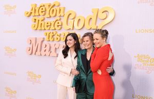 Abby Ryder Fortson, Judy Blume, Author/Producer, Rachel McAdams @ BroadwayWorld Abby Ryder Fortson, Judy Blume, Author/Producer, Rachel McAdams Photo