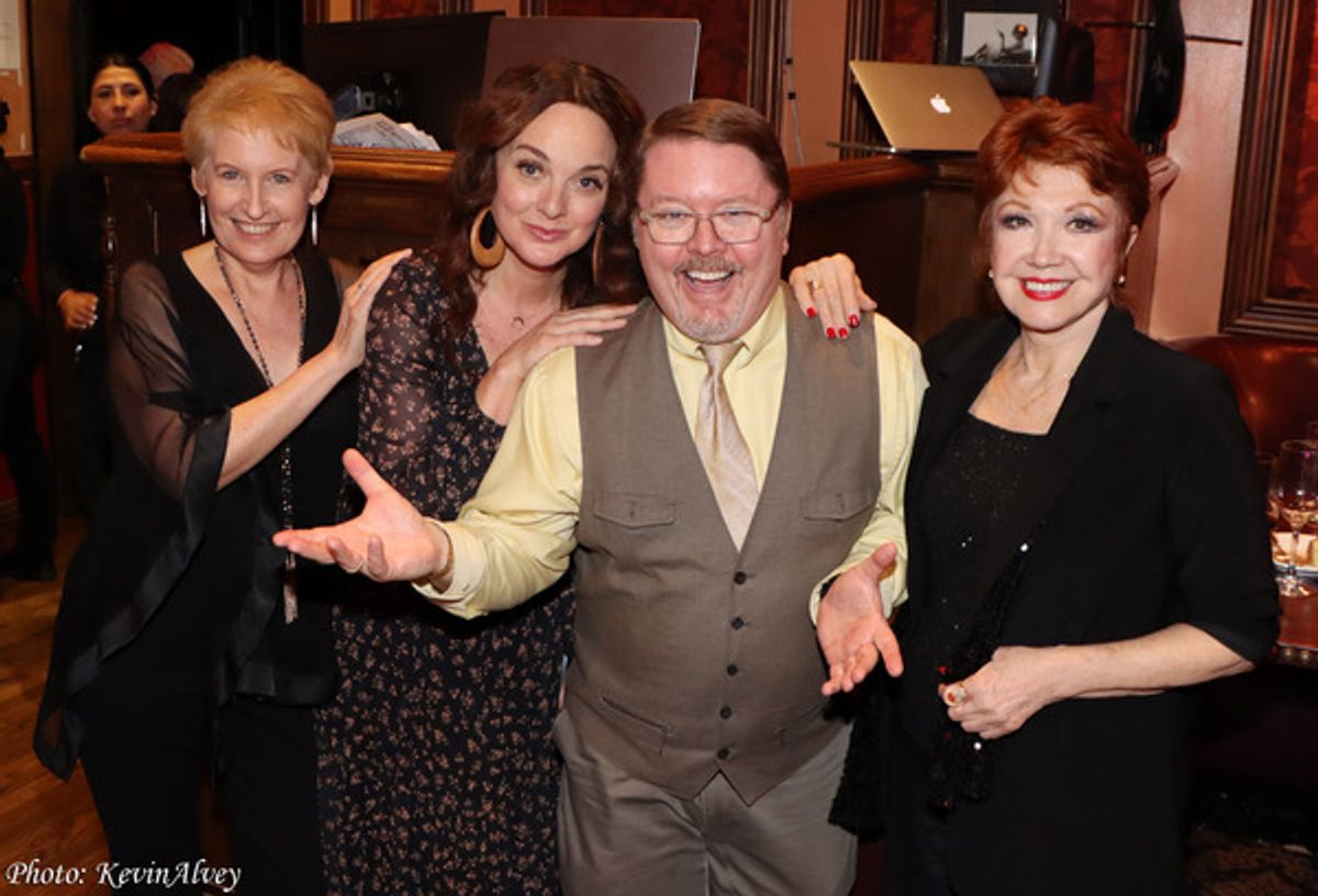 Liz Callaway, Melissa Ericco, Kevin Alvey, Donna McKechnie at 