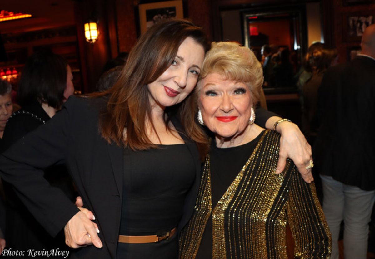 Donna Murphy, Marilyn Maye at 