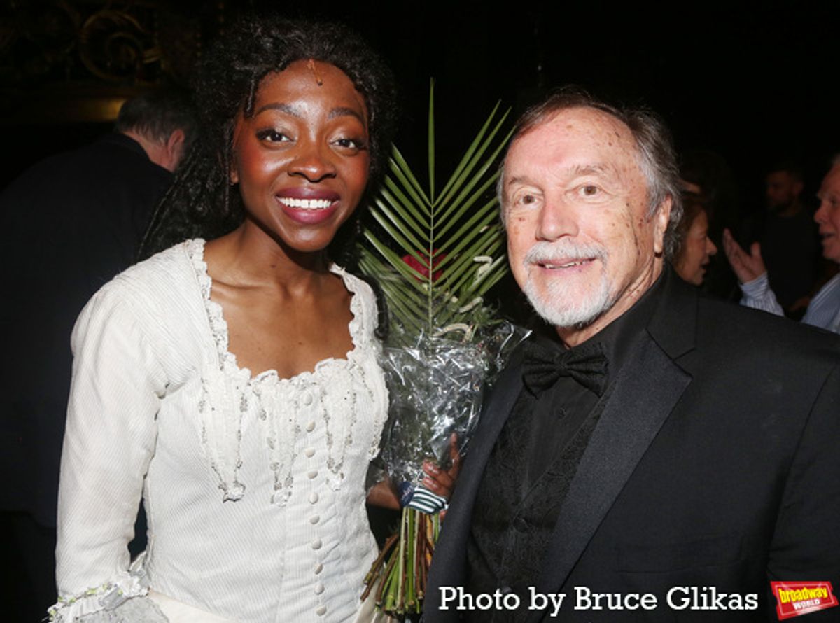 Emilie Kouatchou and George Lee Andrews at 