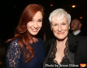Sierra Boggess and Glenn Close Photo