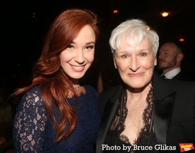 Sierra Boggess and Glenn Close Photo