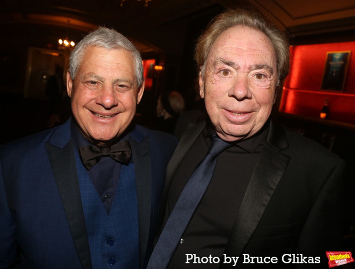 Sir Cameron Mackintosh and  Sir Andrew Lloyd Webber at 