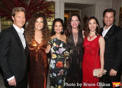 Ron Bohmer, Sandra Joseph, Ali Ewoldt, Kathy Voytko, Marni Raab and John Cudia Photo