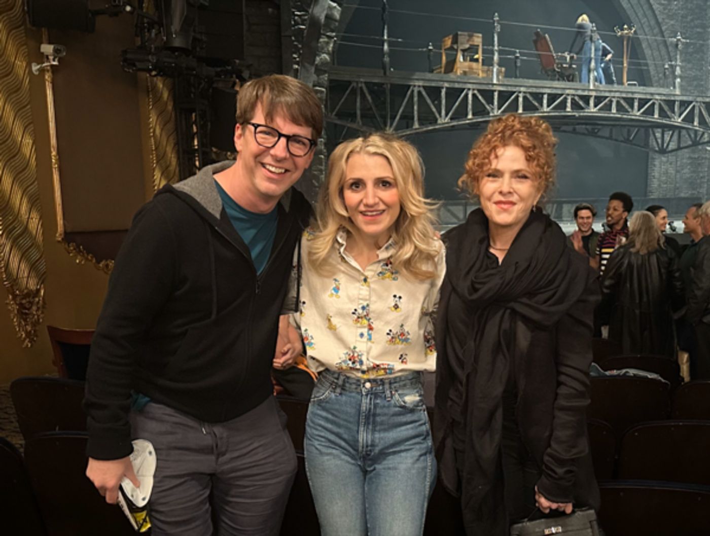 Photos: Bernadette Peters & Sean Hayes Visit SWEENEY TODD on Broadway  Image