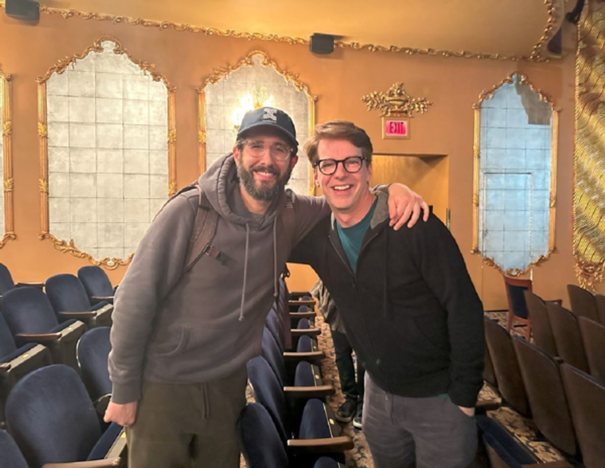 Josh Groban and Sean Hayes at 