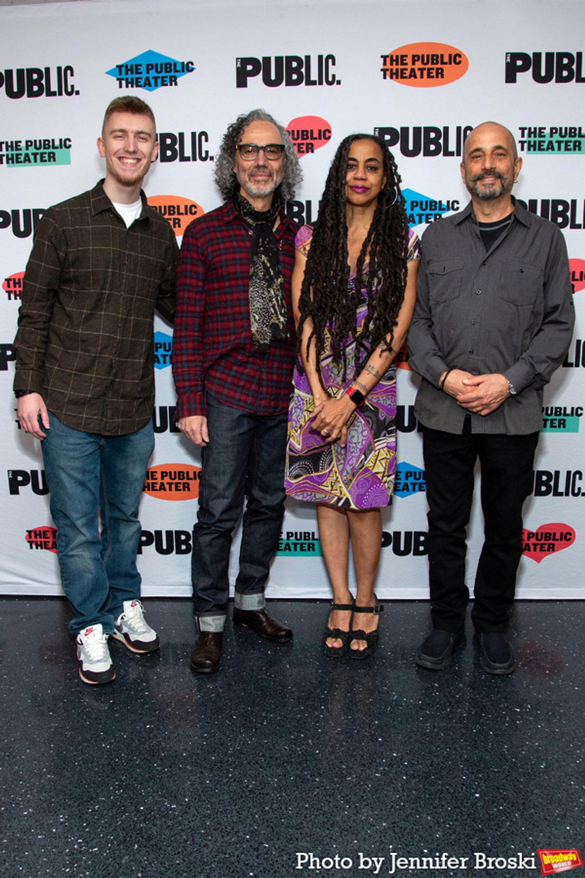 Suzan-Lori Parks and the band at 
