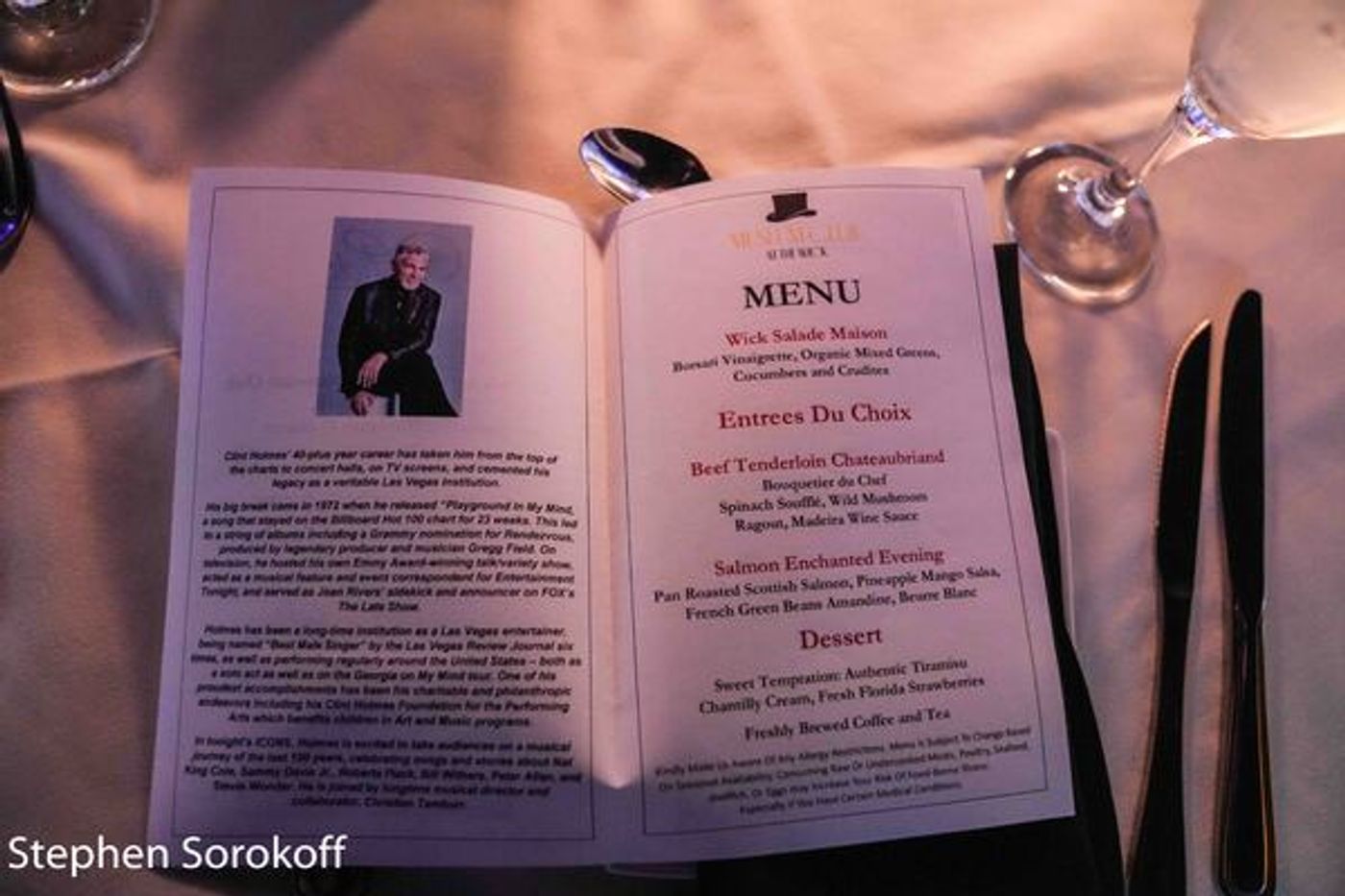 Photos: Clint Holmes Brings Entertainment Icons To The Wick  Image