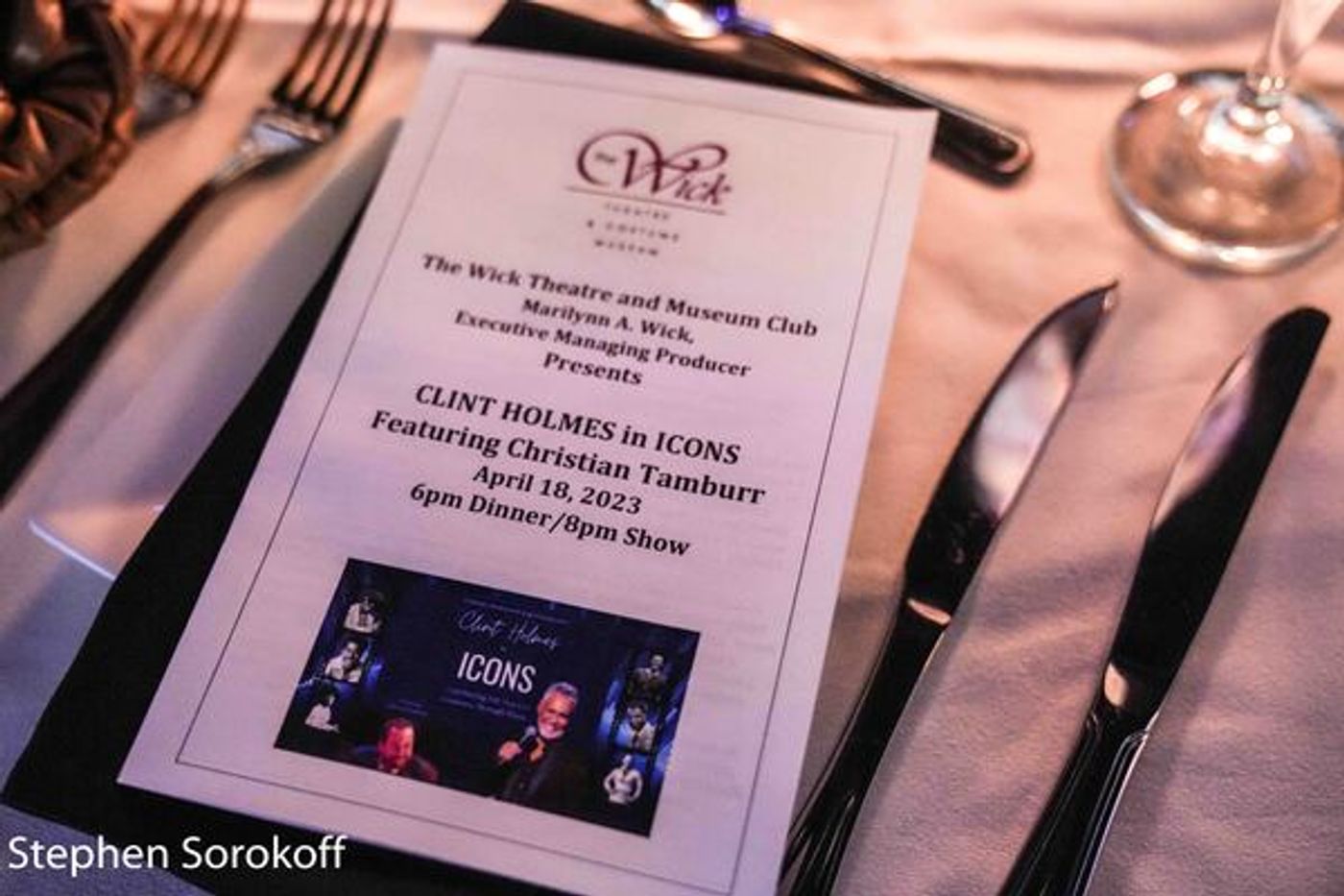 Photos: Clint Holmes Brings Entertainment Icons To The Wick  Image