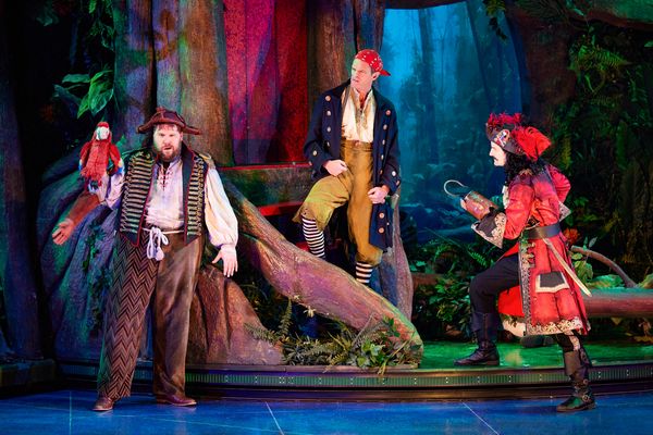 Henry Lewis (Robert), Neil Patrick Harris (Francis), and Henry Shields (Chris) Photo