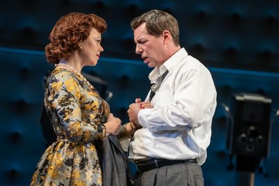 Emily Bergl, Sean Hayes  Photo