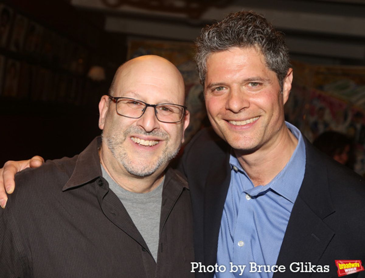 Executive VP Theatre Ventures at Warner Brothers Entertainment Mark Kaufman and Tom Kitt at 