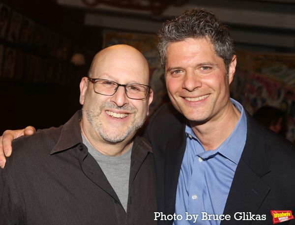 Executive VP Theatre Ventures at Warner Brothers Entertainment Mark Kaufman and Tom K Photo