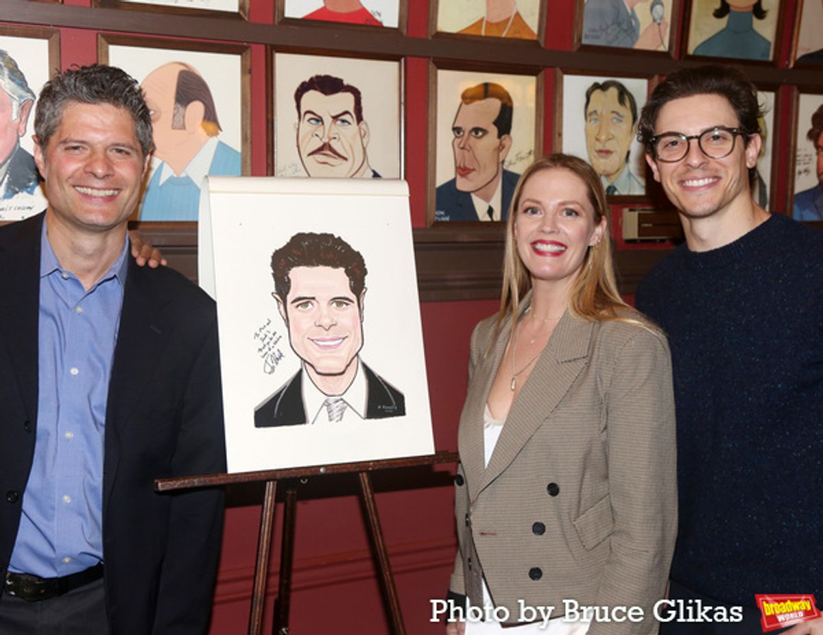 Tom Kitt, Elizabeth Stanley and Derek Klena at 