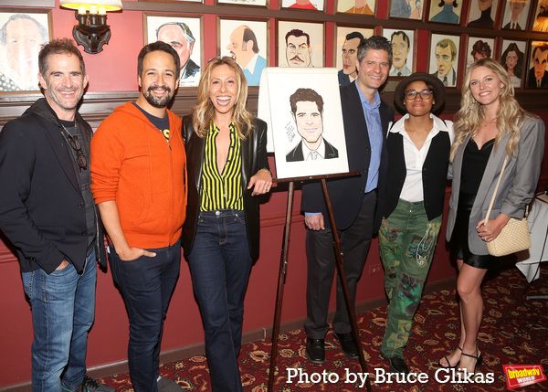 Andy Blankenbuehler, Lin-Manuel Miranda, Amanda Green, Tom Kitt, Ariana DeBose and Ta Photo