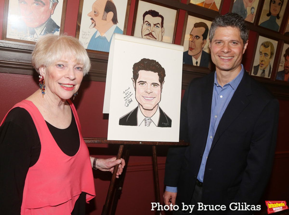 Judy Kitt and son Tom Kitt  at 