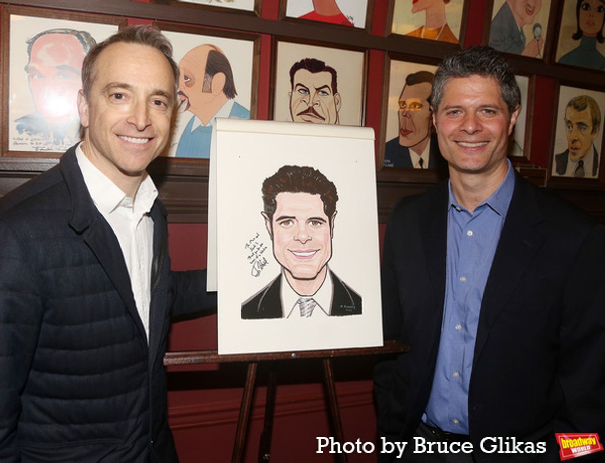 President/CEO Music Theatre International Drew Cohen and Tom Kitt  at 
