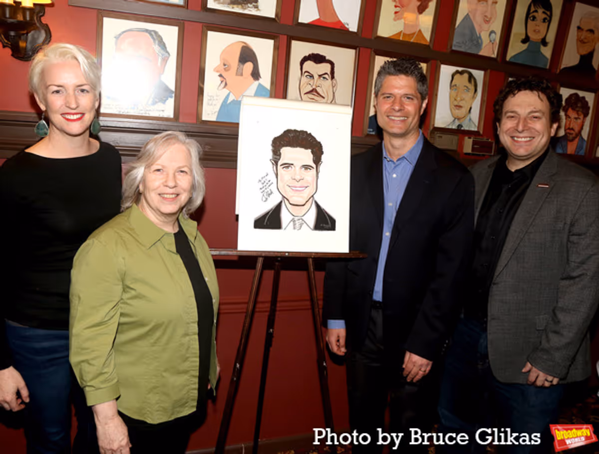 Carmel Dean, Emily Grishman, Tom Kitt and Randy Cohen at 