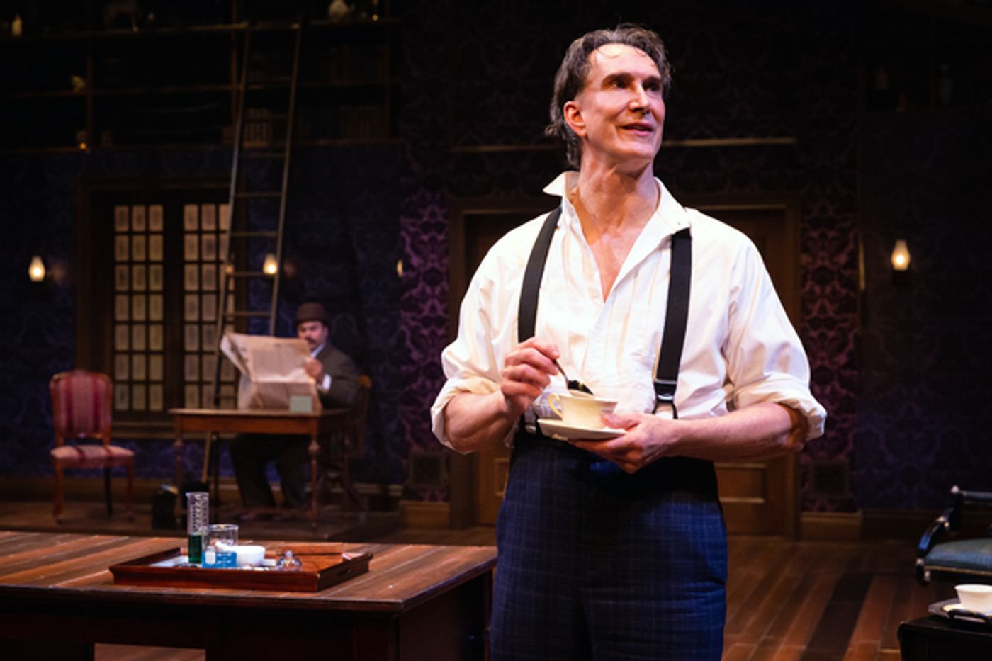 Photos: See New Images of SHERLOCK HOLMES AND THE CASE OF THE JERSEY LILY at Alley Theatre  Image