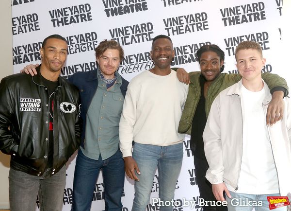 Julian Elijah Martinez, Sean Patrick Higgins, Matthew Griffin, Curtis Morlaye and Oli Photo