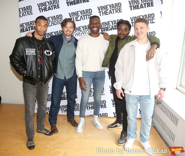 Julian Elijah Martinez, Sean Patrick Higgins, Matthew Griffin, Curtis Morlaye and Oli Photo