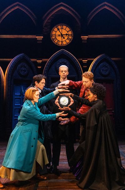 Angela Reed, Steve Haggard, Aaron Bartz, David Abeles and Jenny Jules  Photo