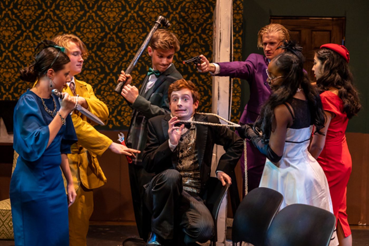 Photos: First Look At New Albany High School Theatre's CLUE ON STAGE - High School Edition! Photos: First Look At New Albany High School Theatre's CLUE ON STAGE - High School Edition! Image