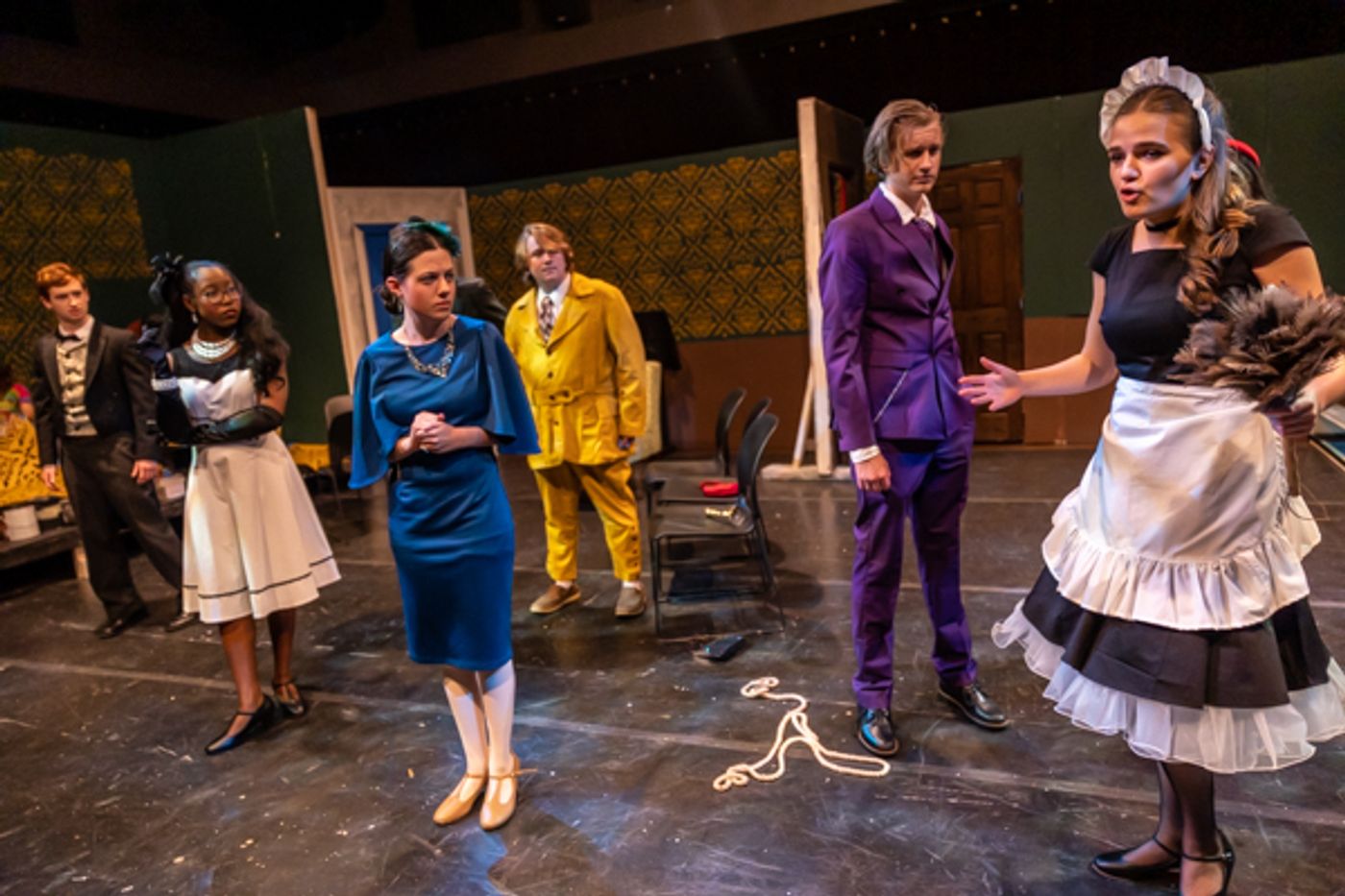 Photos: First Look At New Albany High School Theatre's CLUE ON STAGE - High School Edition! Photos: First Look At New Albany High School Theatre's CLUE ON STAGE - High School Edition! Image
