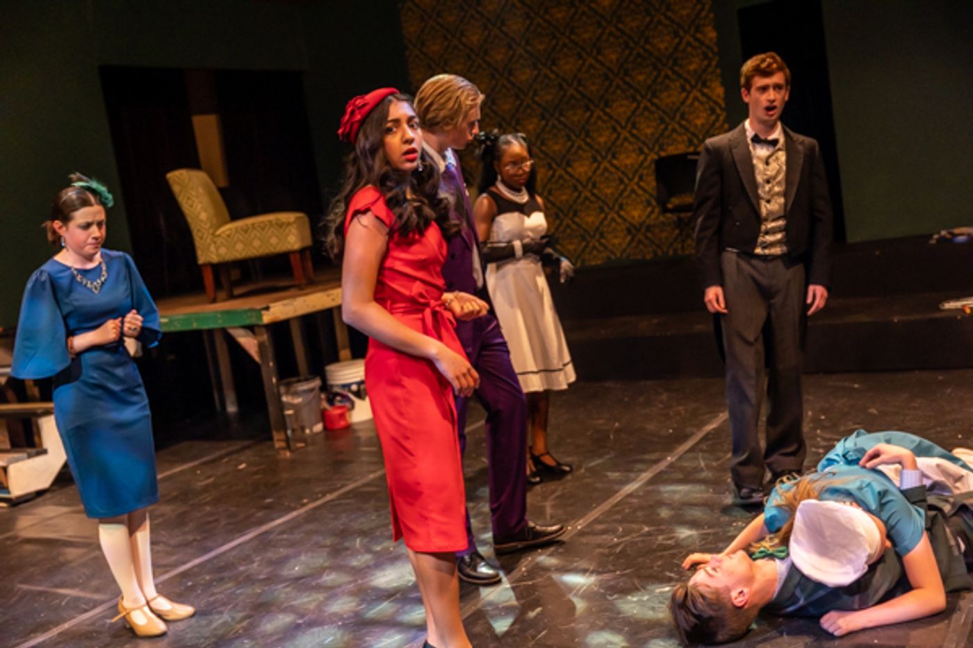 Photos: First Look At New Albany High School Theatre's CLUE ON STAGE - High School Edition! Photos: First Look At New Albany High School Theatre's CLUE ON STAGE - High School Edition! Image