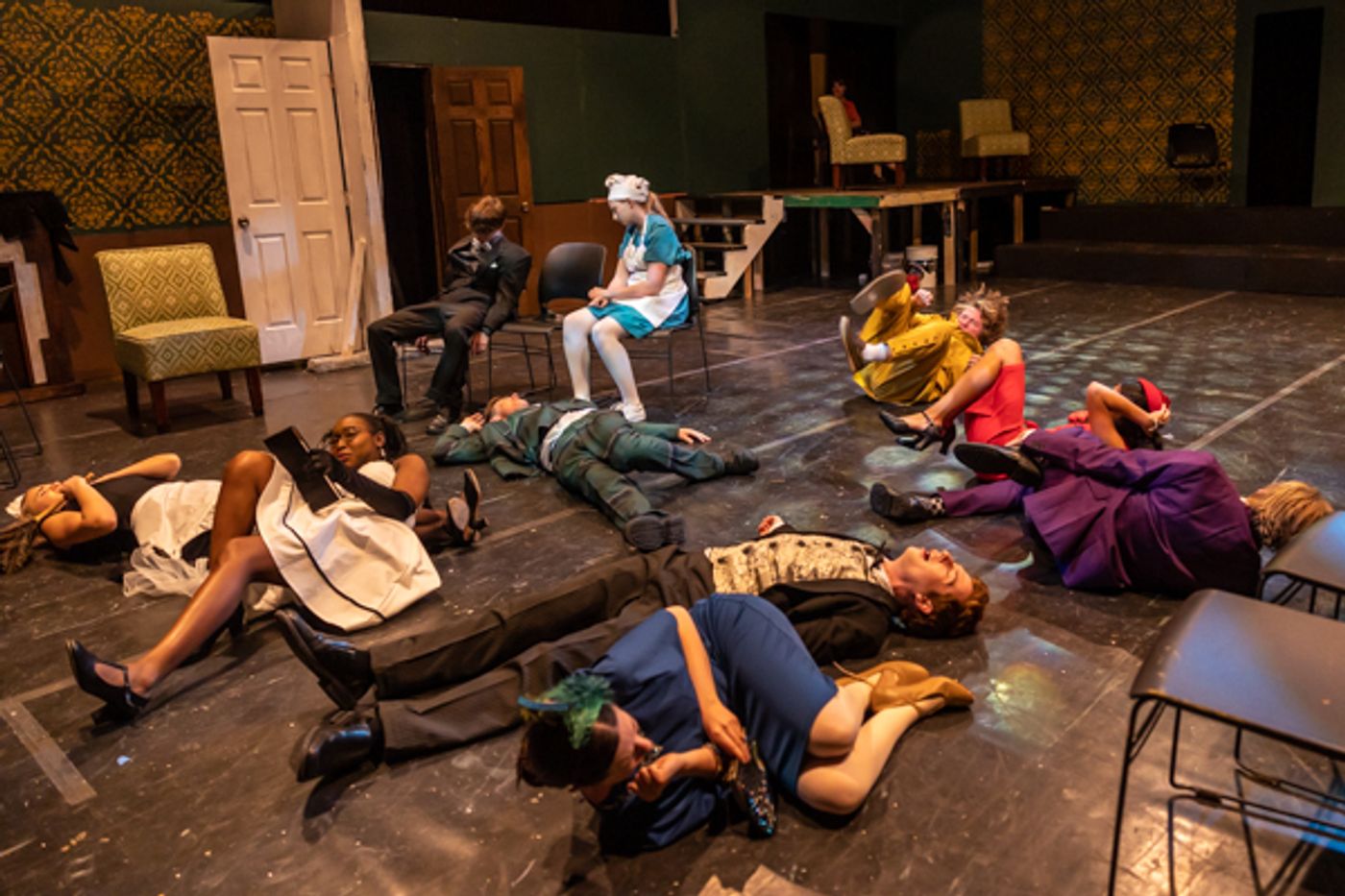 Photos: First Look At New Albany High School Theatre's CLUE ON STAGE - High School Edition! Photos: First Look At New Albany High School Theatre's CLUE ON STAGE - High School Edition! Image