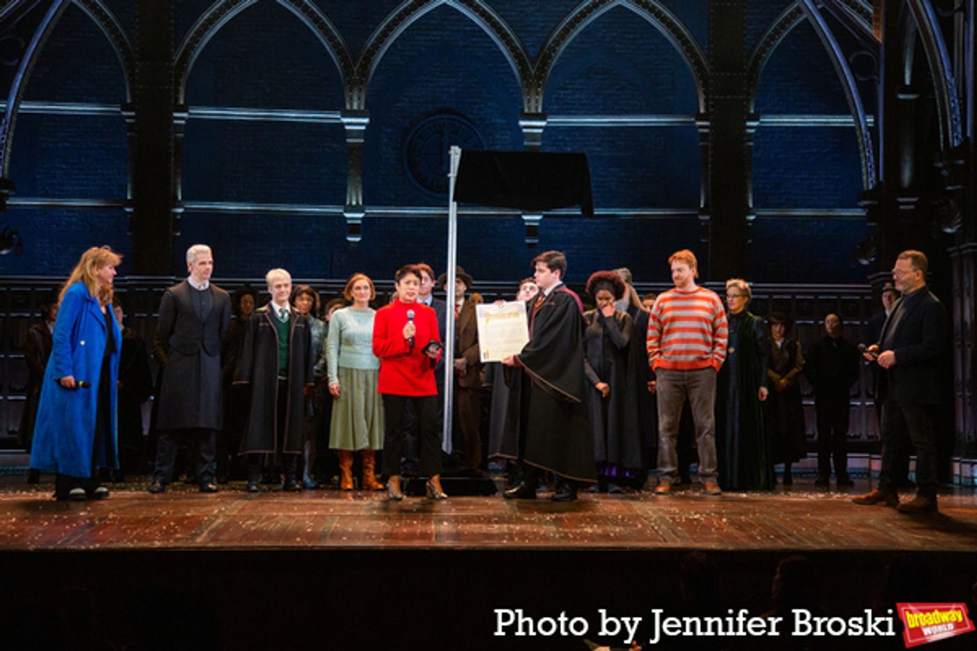 Photos: HARRY POTTER AND THE CURSED CHILD Celebrates Five Years With A Mayoral Proclamation! Photos: HARRY POTTER AND THE CURSED CHILD Celebrates Five Years With A Mayoral Proclamation! Image