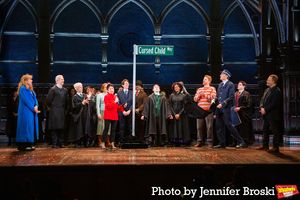 Sonia Friedman, Anne del Castillo, Colin Callender, and the cast of HARRY POTTER AND THE CURSED CHILD @ BroadwayWorld Sonia Friedman, Anne del Castillo, Colin Callender, and the cast of HARRY POTTER AND Photo