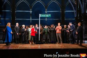 Sonia Friedman, Anne del Castillo, Colin Callender, and the cast of HARRY POTTER AND THE CURSED CHILD @ BroadwayWorld Sonia Friedman, Anne del Castillo, Colin Callender, and the cast of HARRY POTTER AND Photo