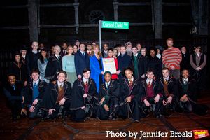Sonia Friedman, Anne del Castillo, Colin Callender, and the cast of HARRY POTTER AND THE CURSED CHILD @ BroadwayWorld Sonia Friedman, Anne del Castillo, Colin Callender, and the cast of HARRY POTTER AND Photo