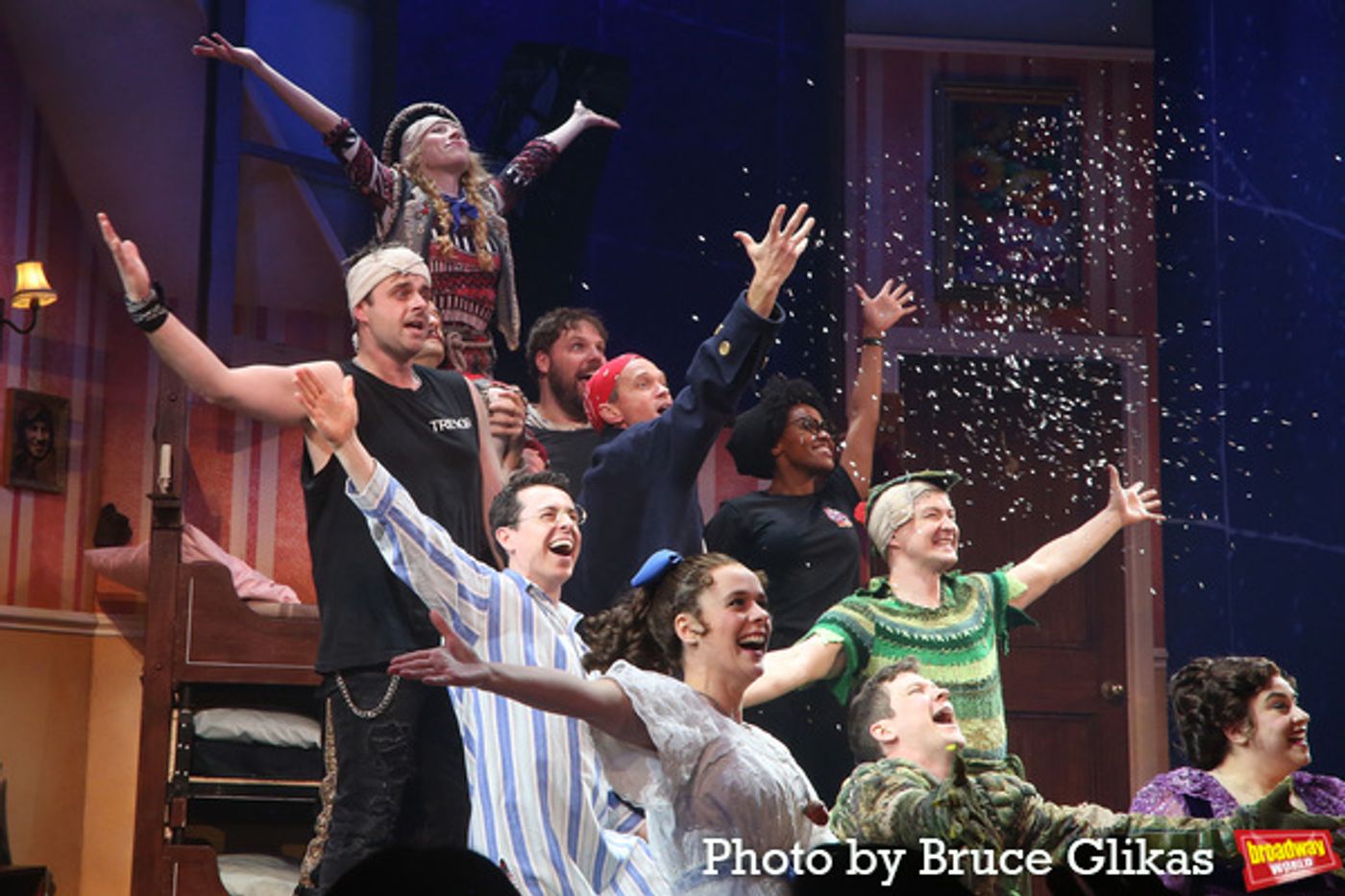 Photos: The Cast of PETER PAN GOES WRONG and Neil Patrick Harris Take Opening Night Bows  Image